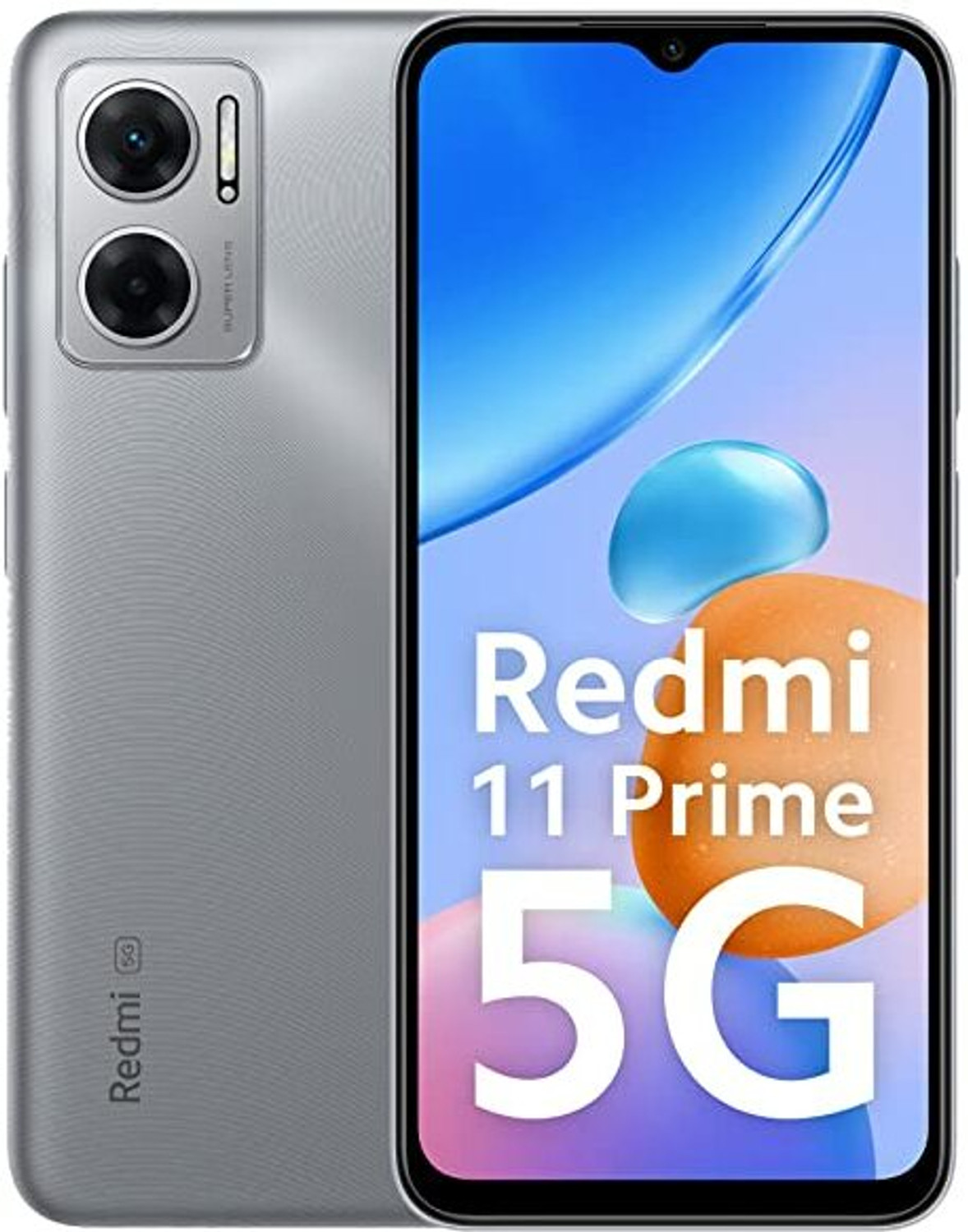 Image of REDMI 11 Prime 5G (Chrome Silver, 128 GB)