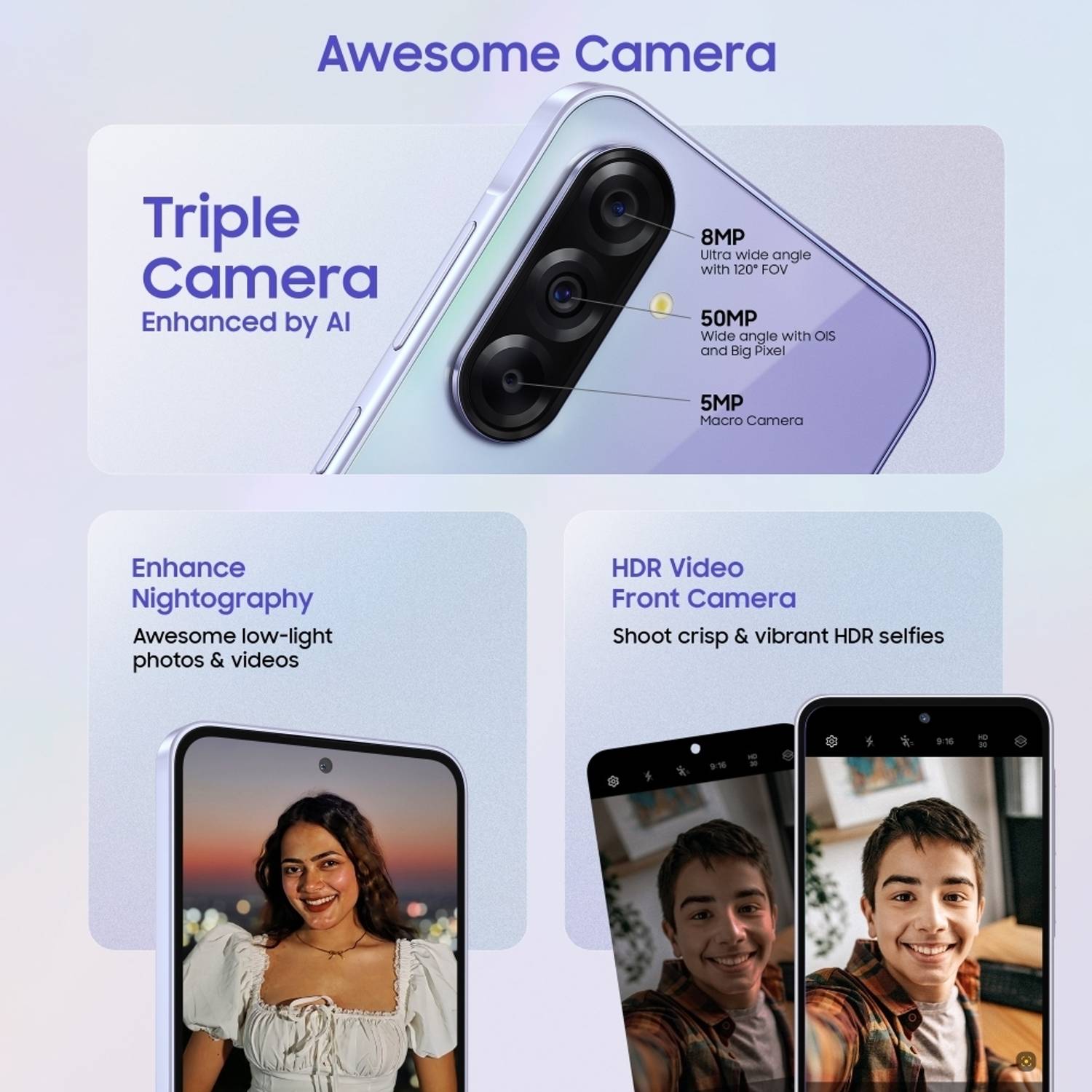 Samsung Galaxy A36 5G 128GB Purple - Image 5