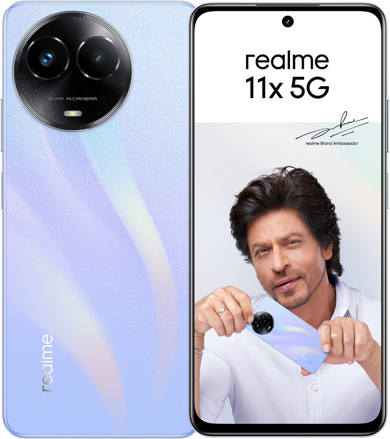 Image of realme 11x 5G (Purple Dawn, 128 GB)