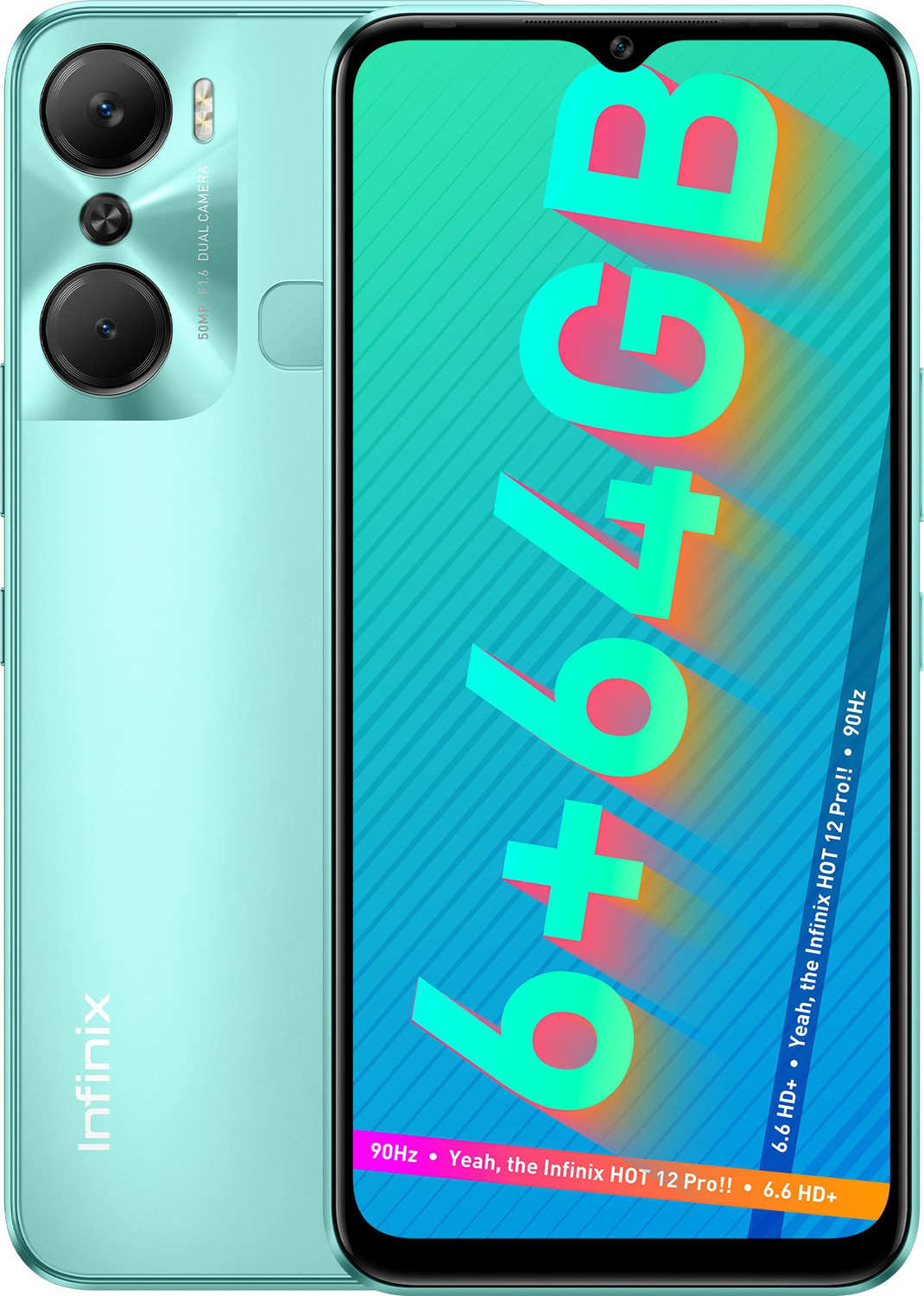 Image of Infinix Hot 12 Pro (Lightsaber Green, 64 GB)