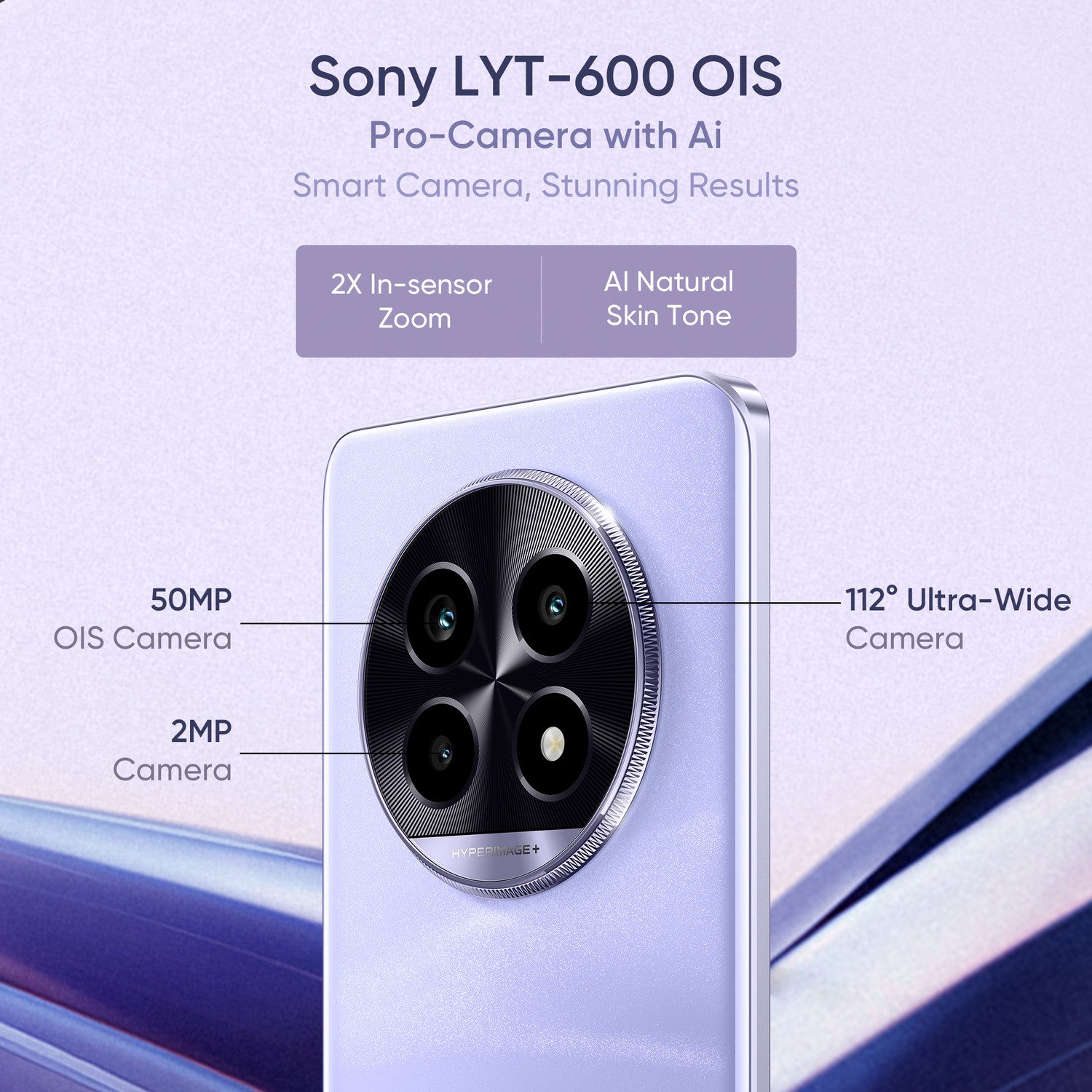 Image of realme 14 Pro Lite 5G (Glass Purple, 256 GB)