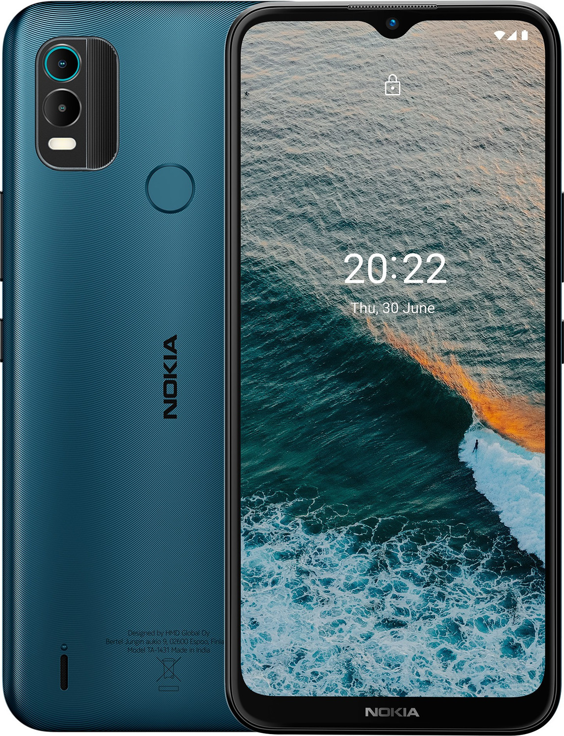 Image of Nokia C21 Plus (Dark Cyan, 64 GB)
