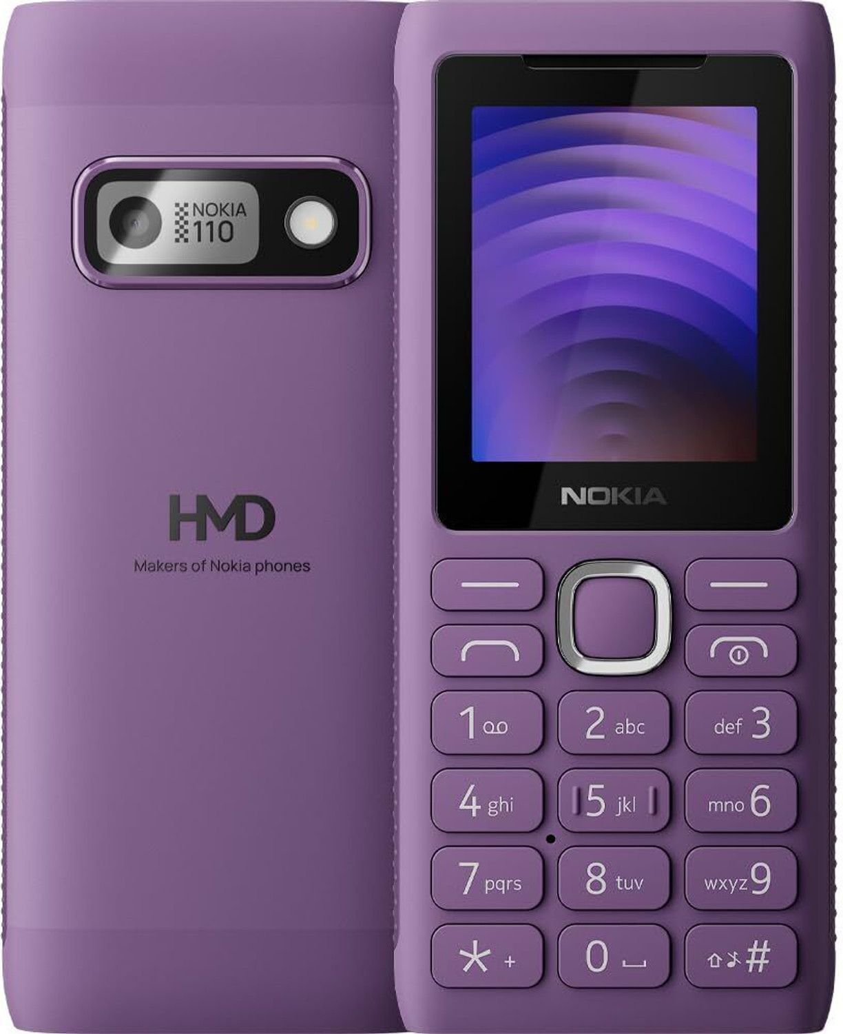 Image of Nokia 110 Power Keypad Phone,Dual SIM, Camera, Long Lasting Battery,Phone Talker