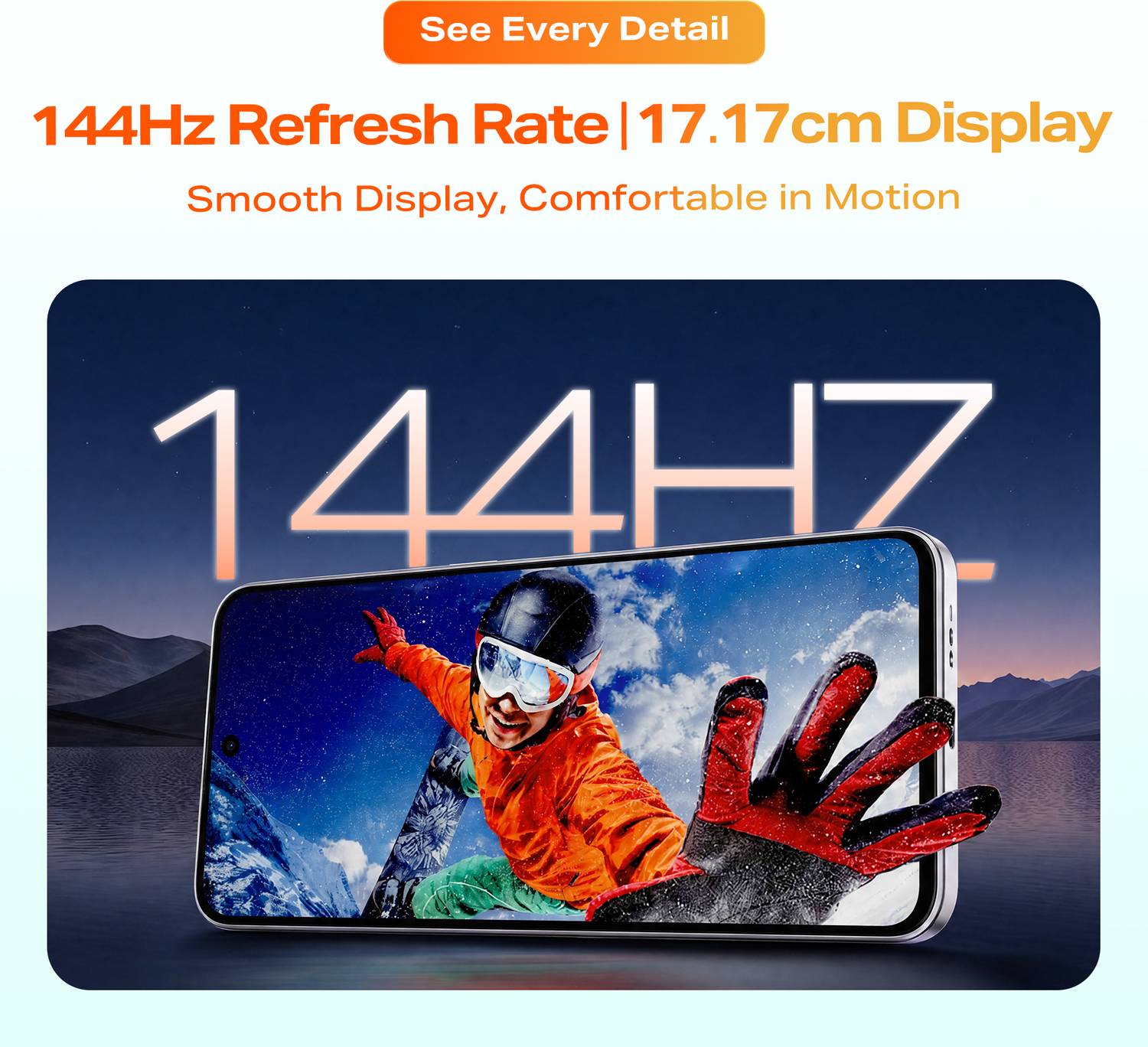 Infinix HOT 70 Pro 5G 128GB Orange - Image 5