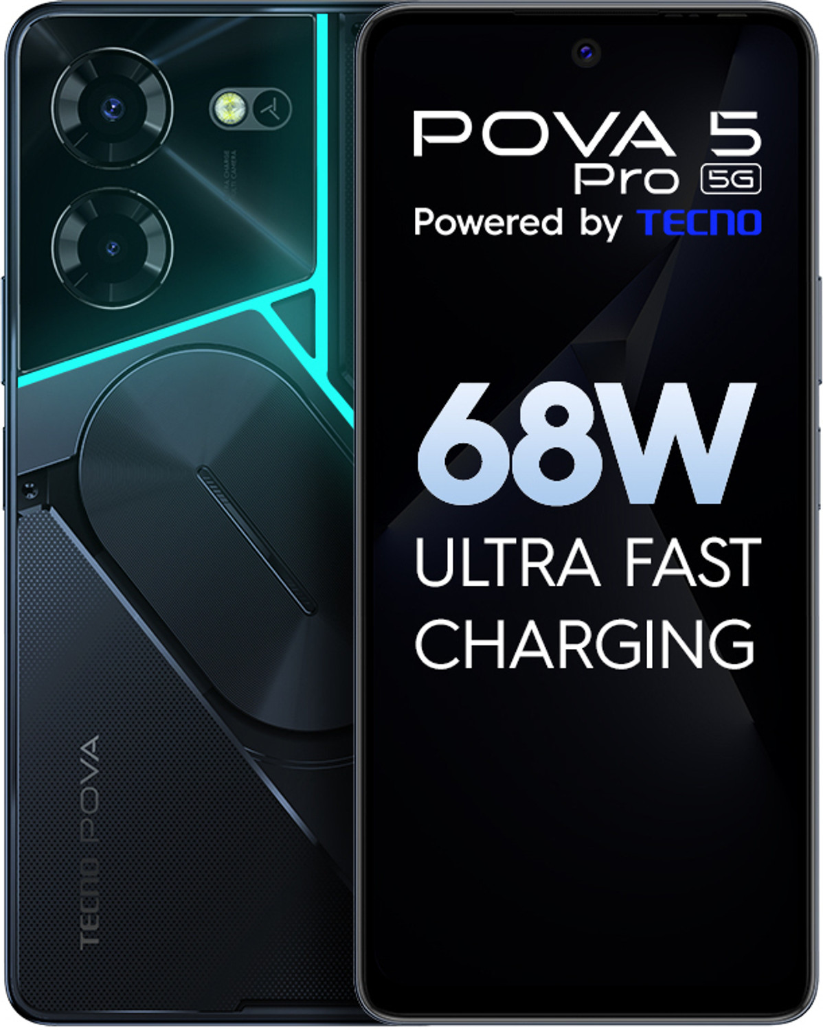 Image of Tecno Pova 5 Pro 5G (Dark Illusion, 128 GB)