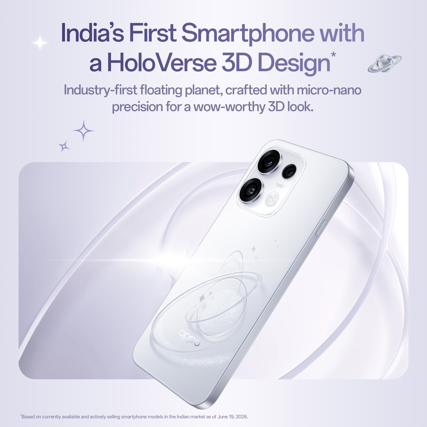 Image of OPPO Reno16c 5G (Starry White, 128 GB)