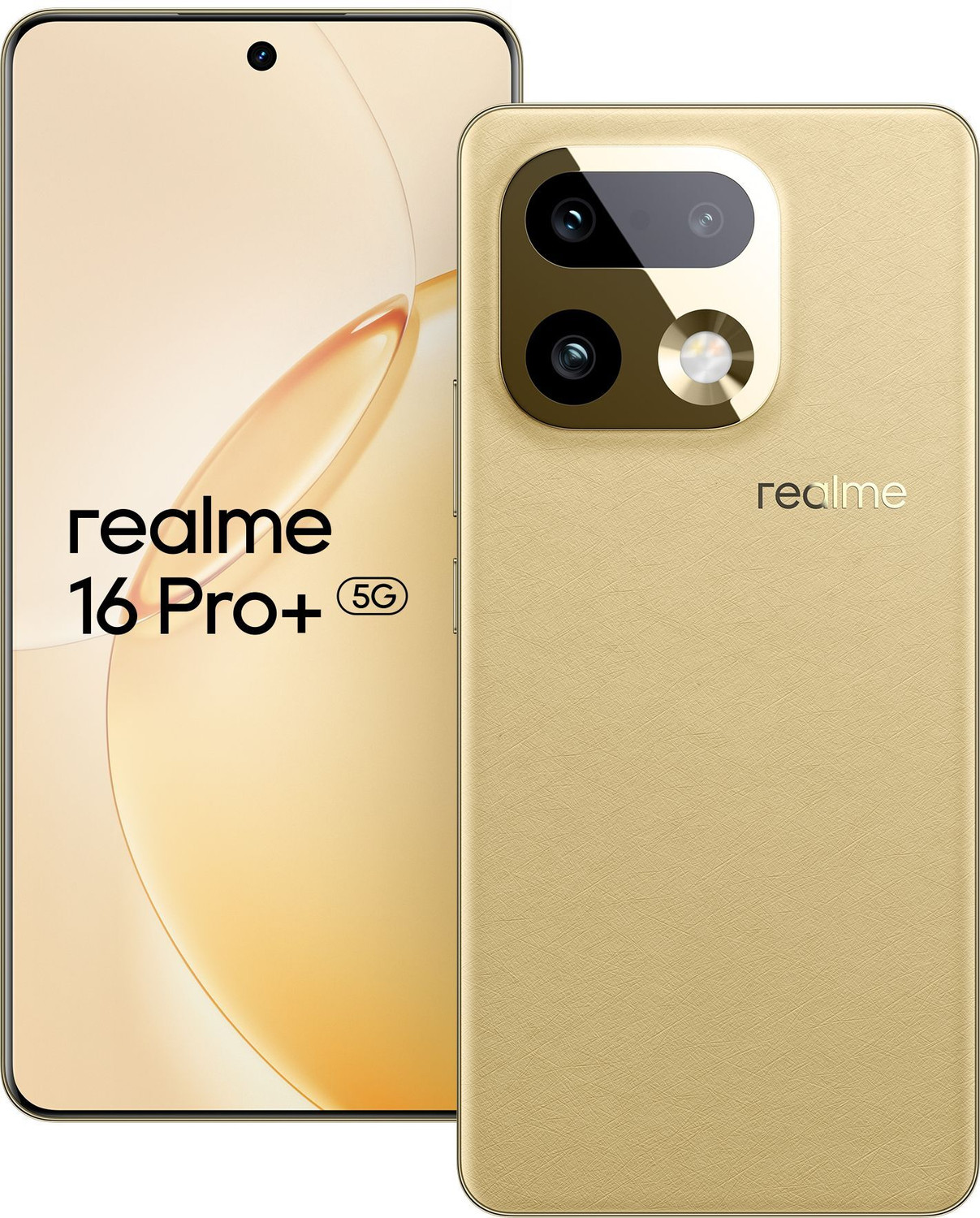 Image of realme 16 Pro+ 5G (Master Gold, 128 GB)