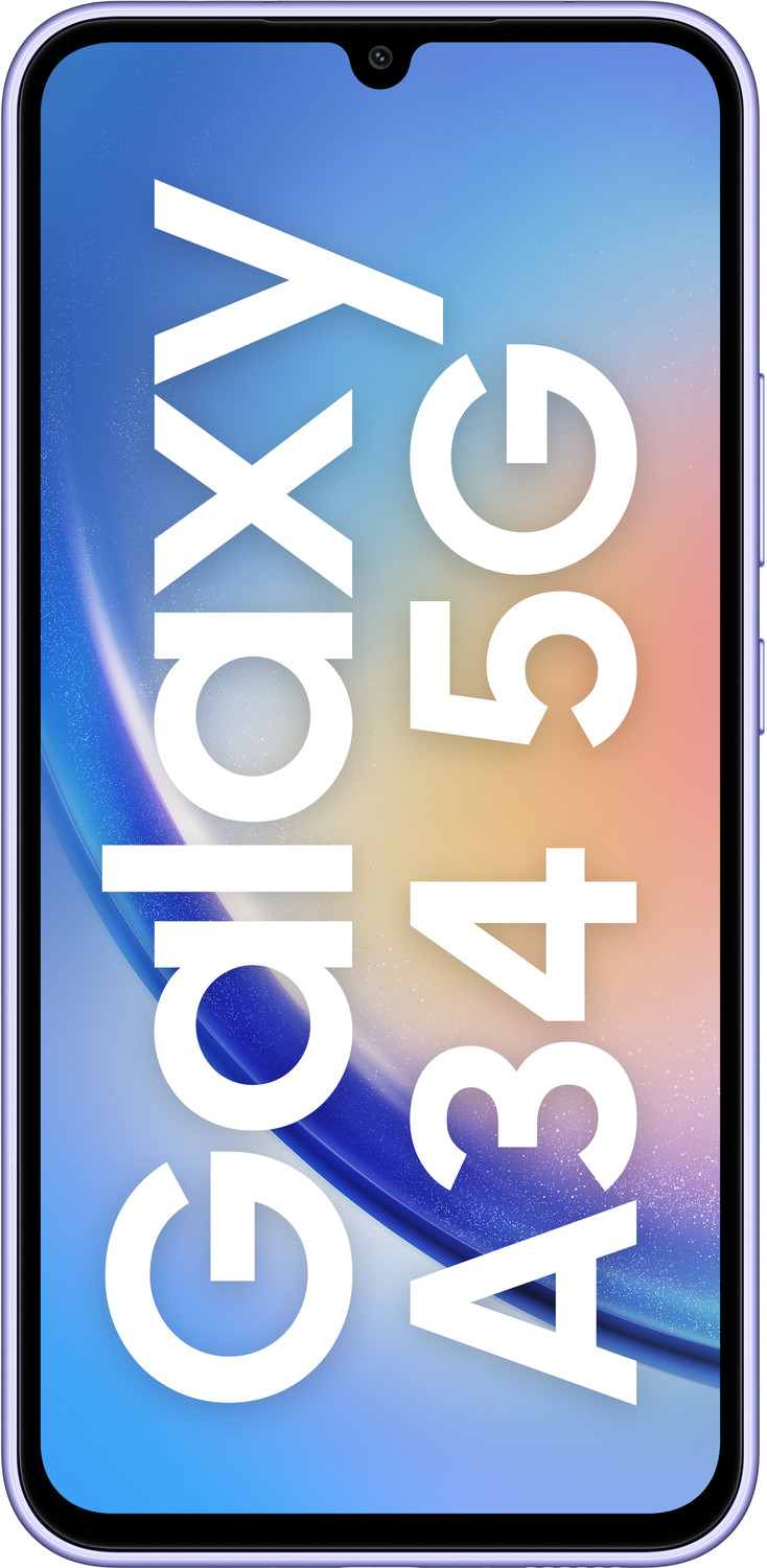 Image of Samsung Galaxy A34 5G (Awesome Violet, 128 GB)