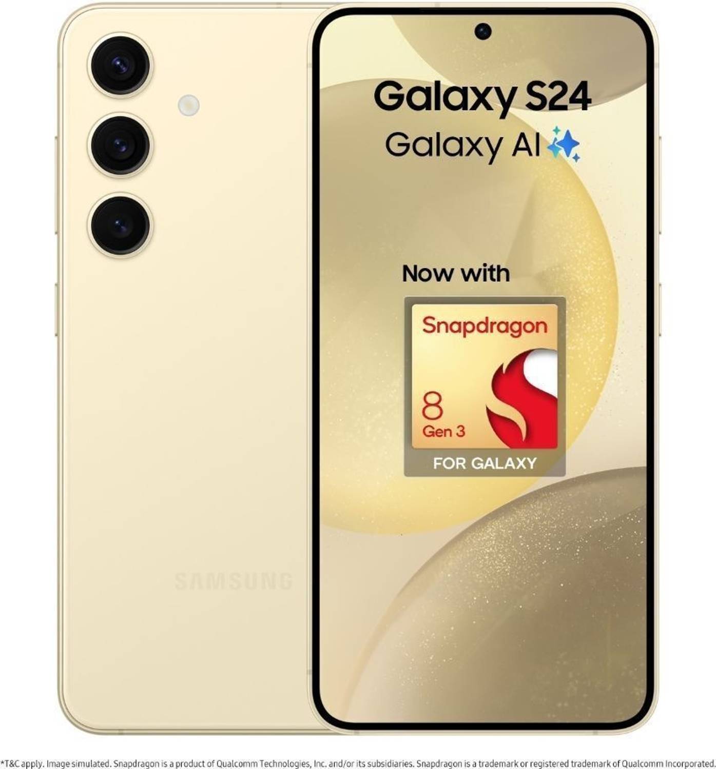 Samsung Galaxy S24 5G 128GB Amber Yellow