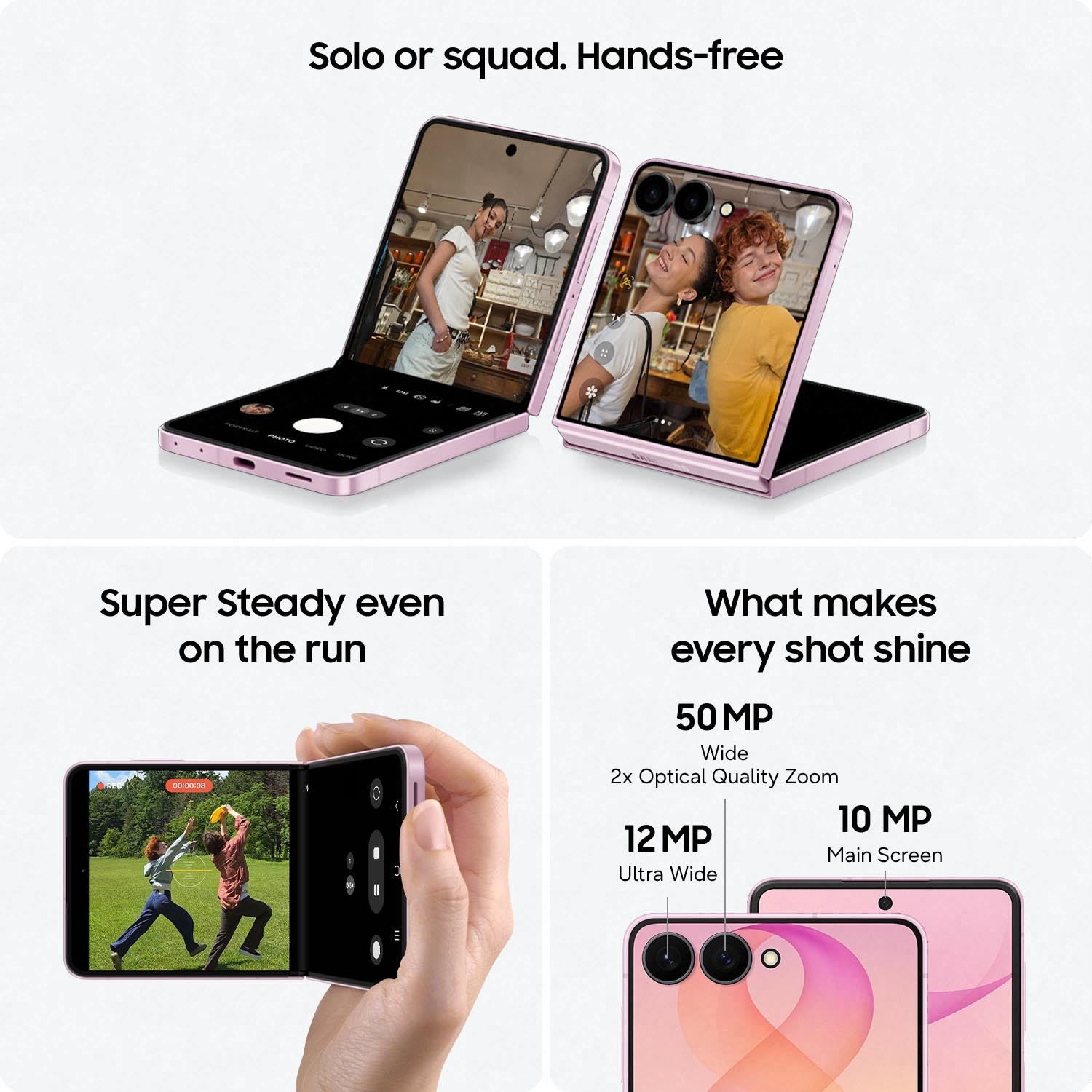 Image of Samsung Galaxy Z Flip8 5G (Graphite, 256 GB)