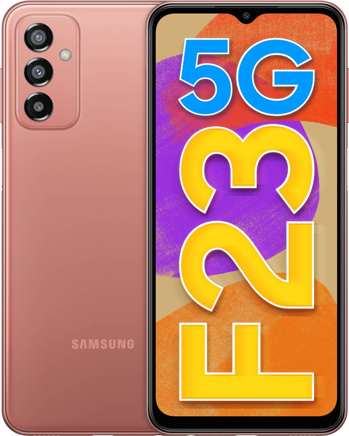 Samsung Galaxy F23 5G (Copper Blush, 128 GB) - Image 1
