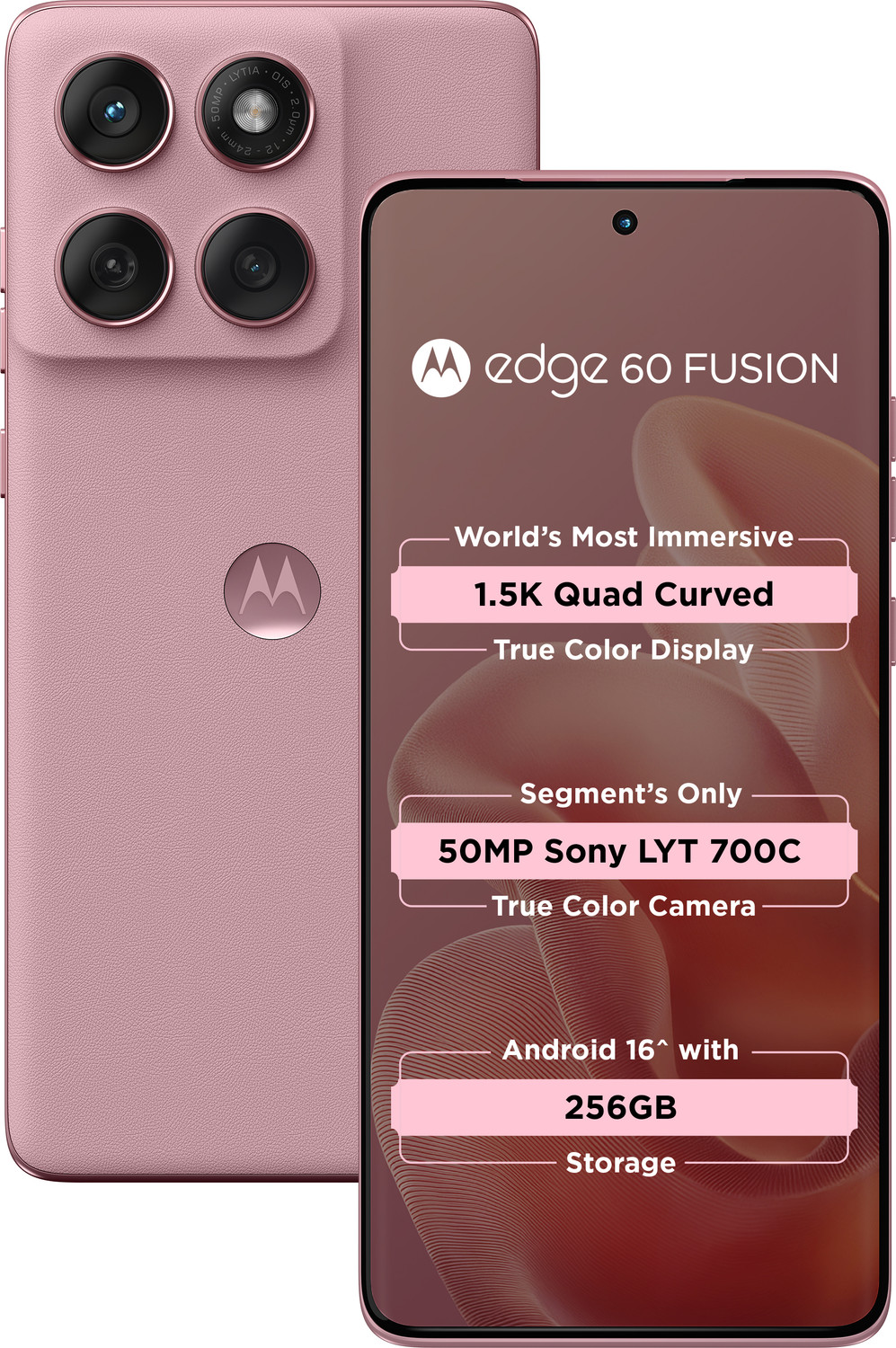 Image of MOTOROLA Edge 60 Fusion 5G (PANTONE Zephyr, 256 GB)