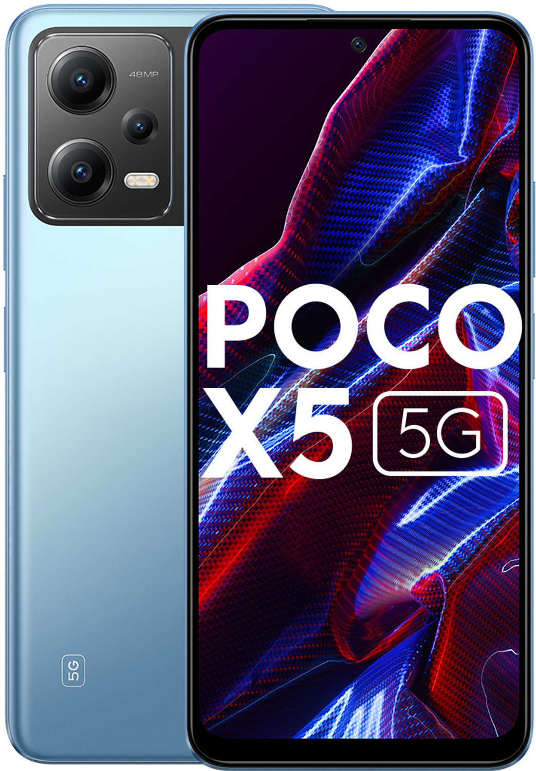 Image of POCO X5 5G (Wildcat Blue, 128 GB)