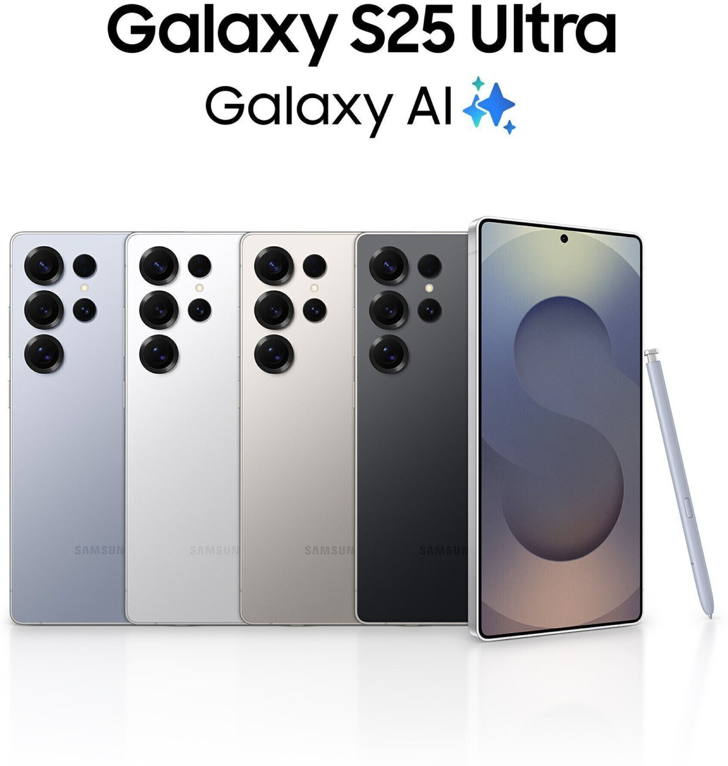 Image of Samsung Galaxy S25 Ultra 5G (Titanium Black, 512 GB)