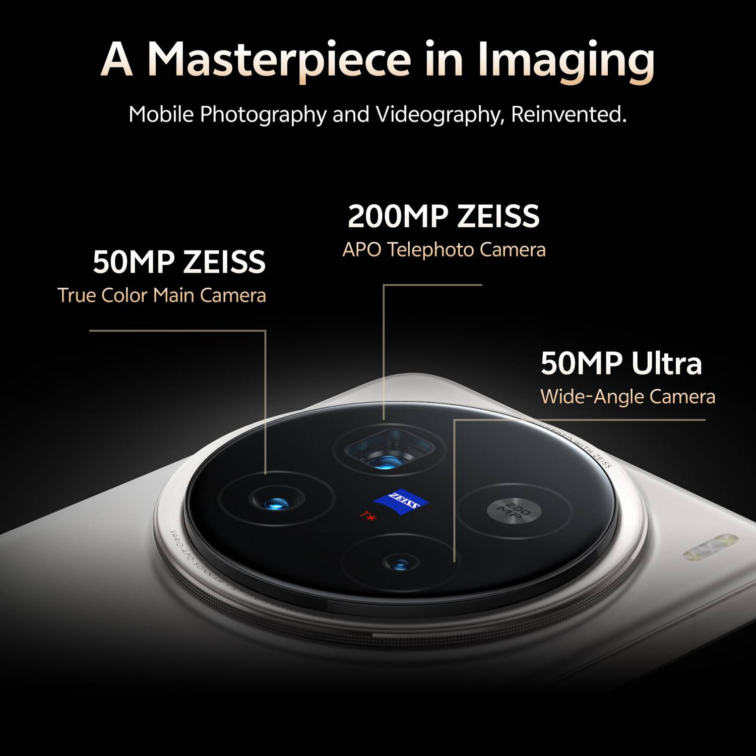 vivo X200 Pro 5G 512GB Titanium Grey - Image 2