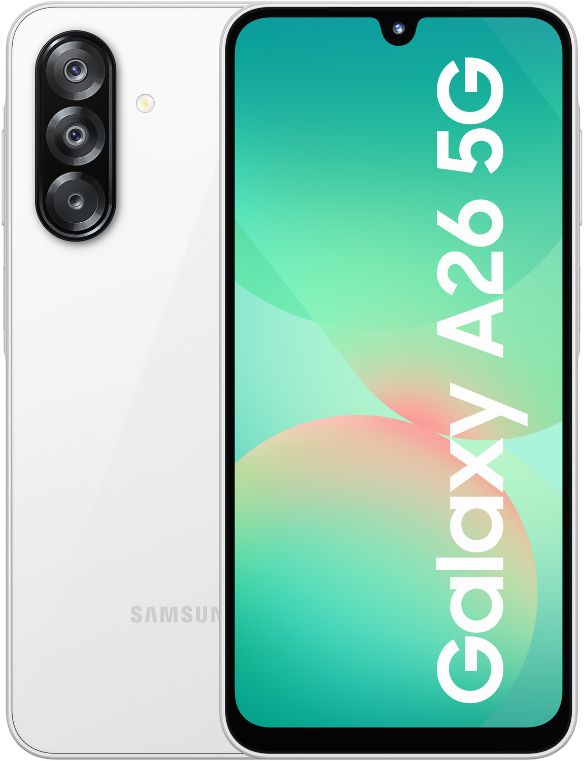 Image of Samsung Galaxy A26 5G (Awesome White, 256 GB)
