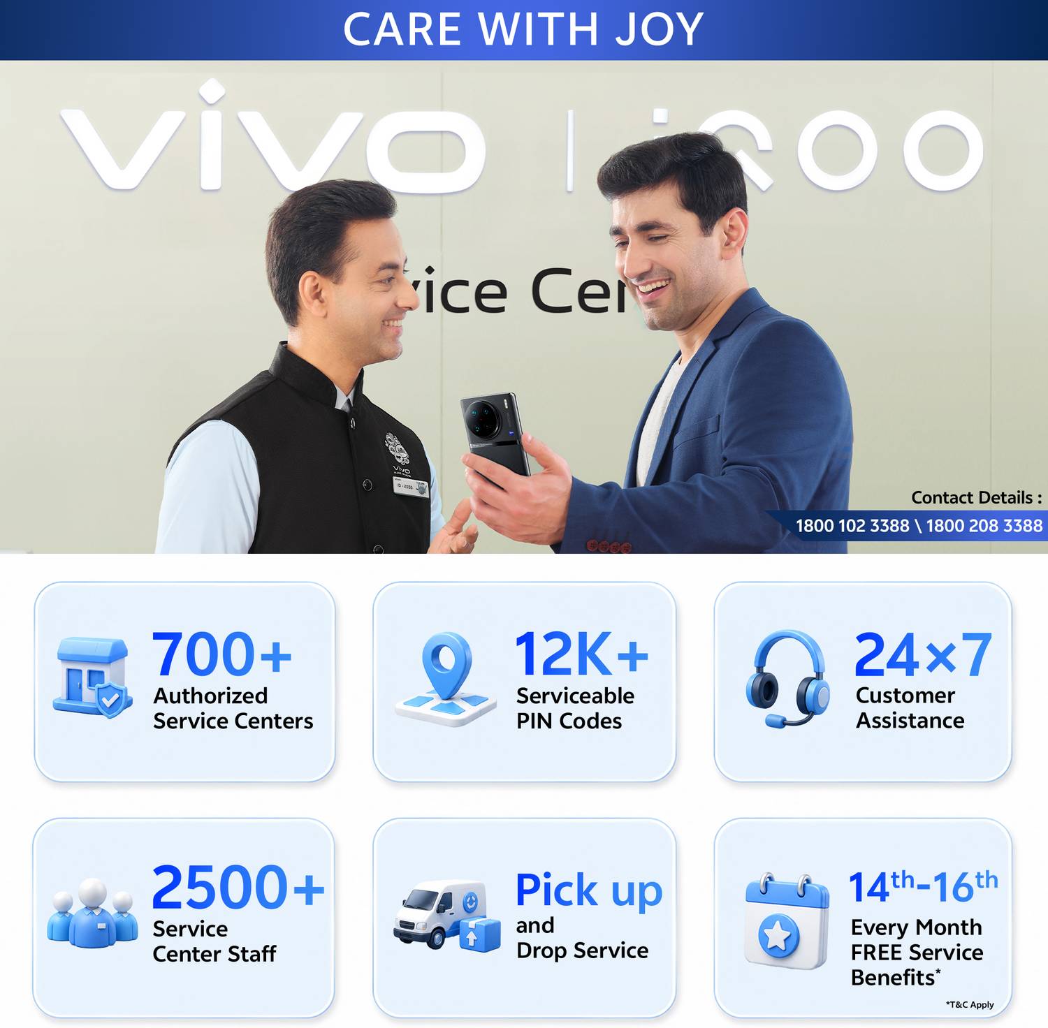 vivo T5 Lite 44W 5G 128GB Wave Blue - Image 3