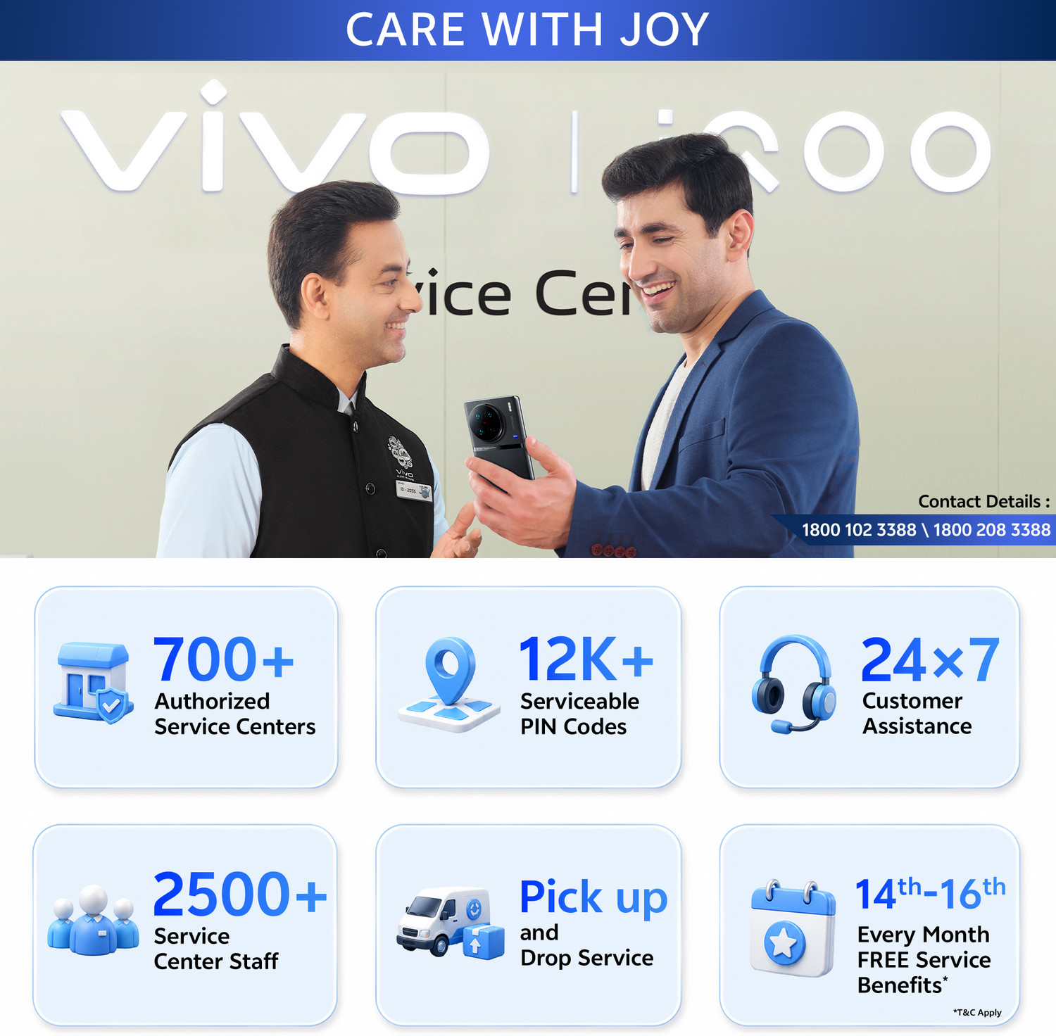 Image of vivo T5 Lite 44W 5G (Wave Blue, 128 GB)