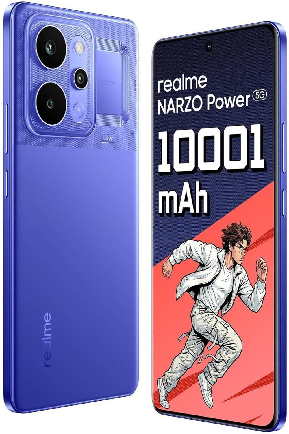 realme Narzo Power 5G 256GB Titan Blue - Image 4