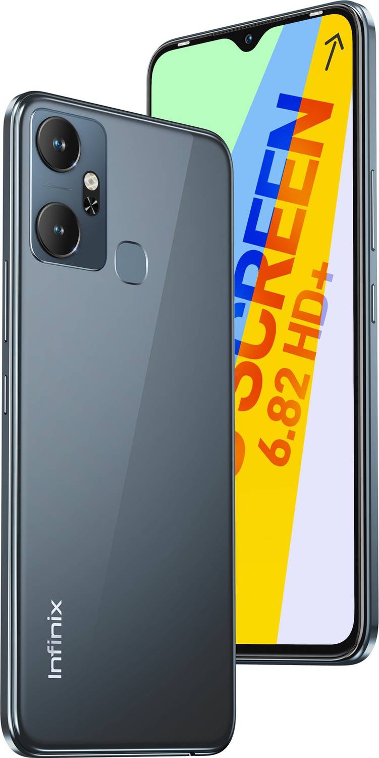 Infinix Smart 6 Plus (Miracle Black, 64 GB) price history chart and lowest price