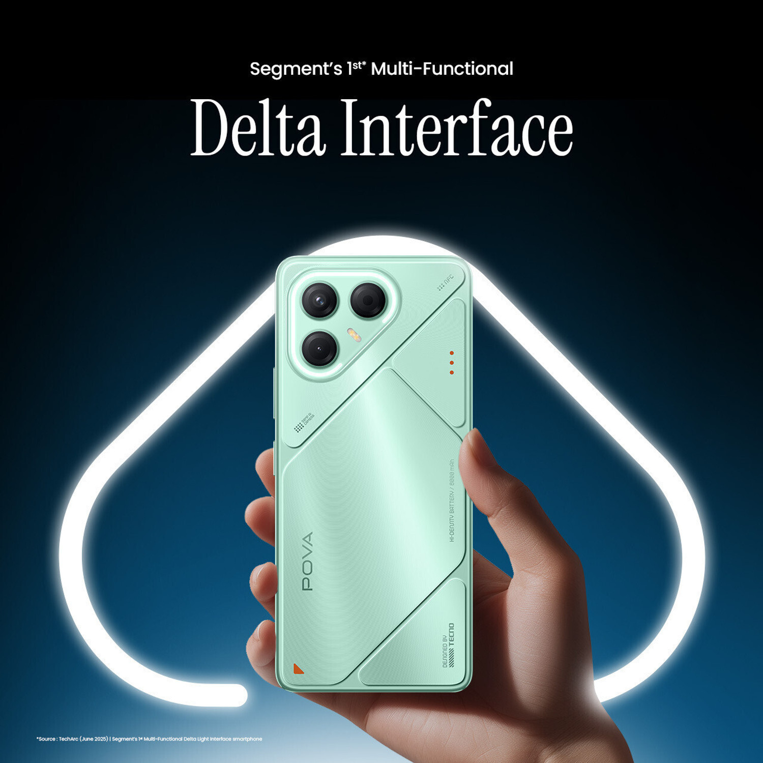 Image of Tecno Pova 7 5G (Oasis Green, 128 GB)