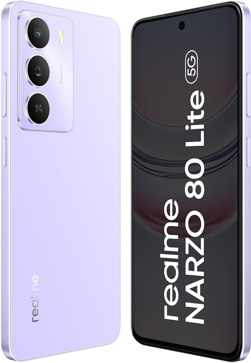 Image of realme Narzo 80 Lite 5G (Crystal Purple, 128 GB)