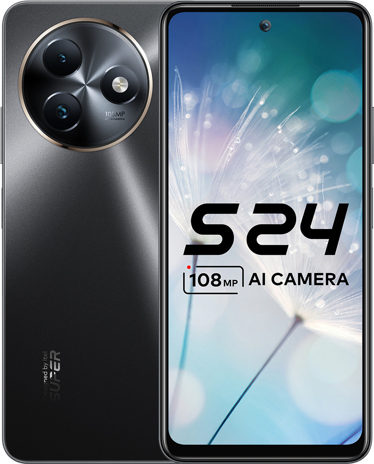 Image of itel S24 (Starry Black, 128 GB)