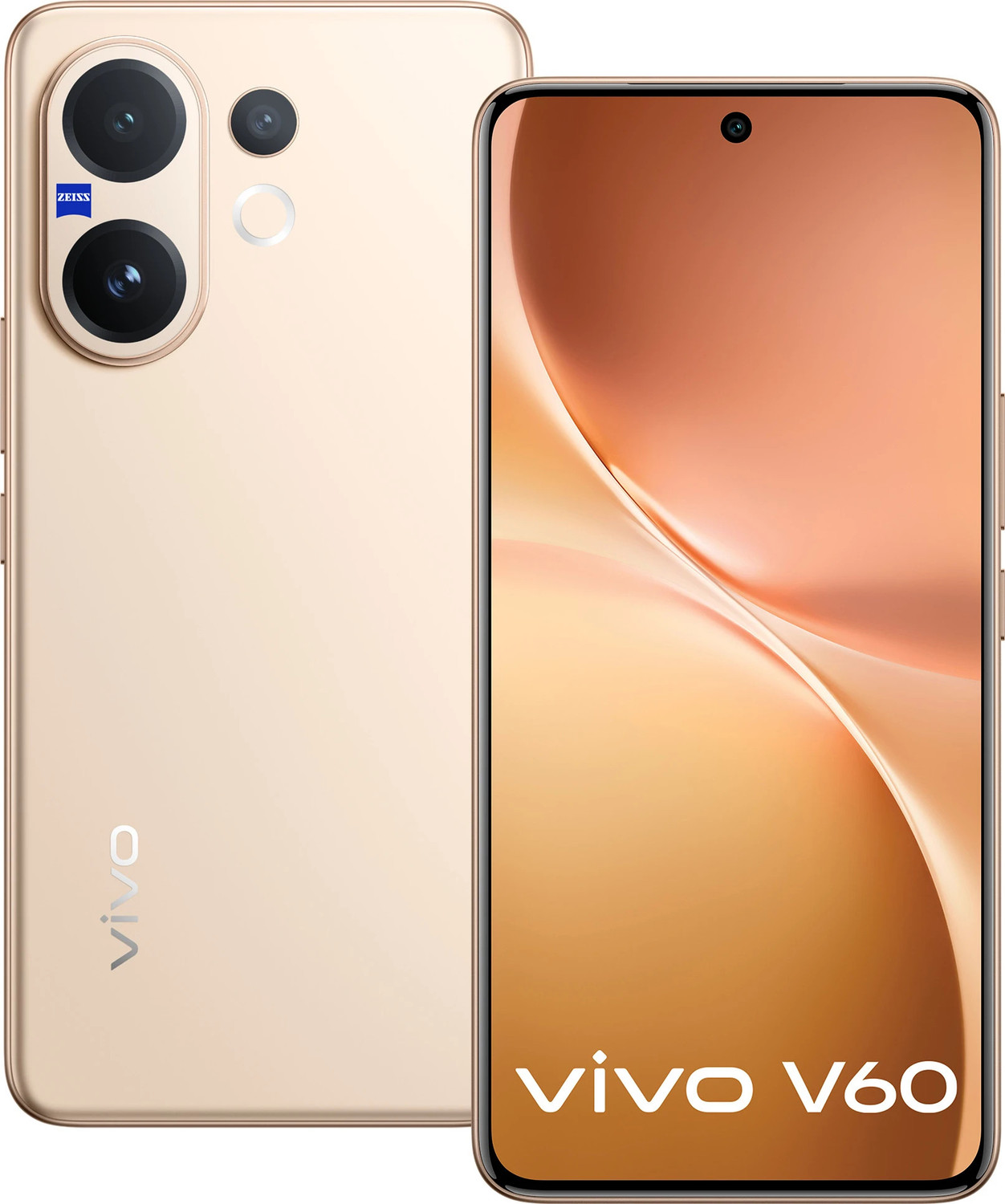 Image of vivo V60 5G (Auspicious Gold, 256 GB)