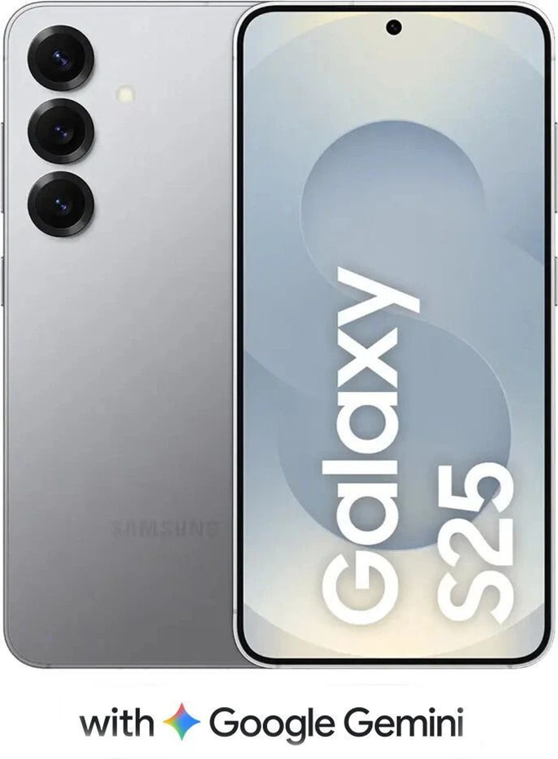 Image of Samsung Galaxy S25 5G Snapdragon (Silver Shadow, 256 GB)