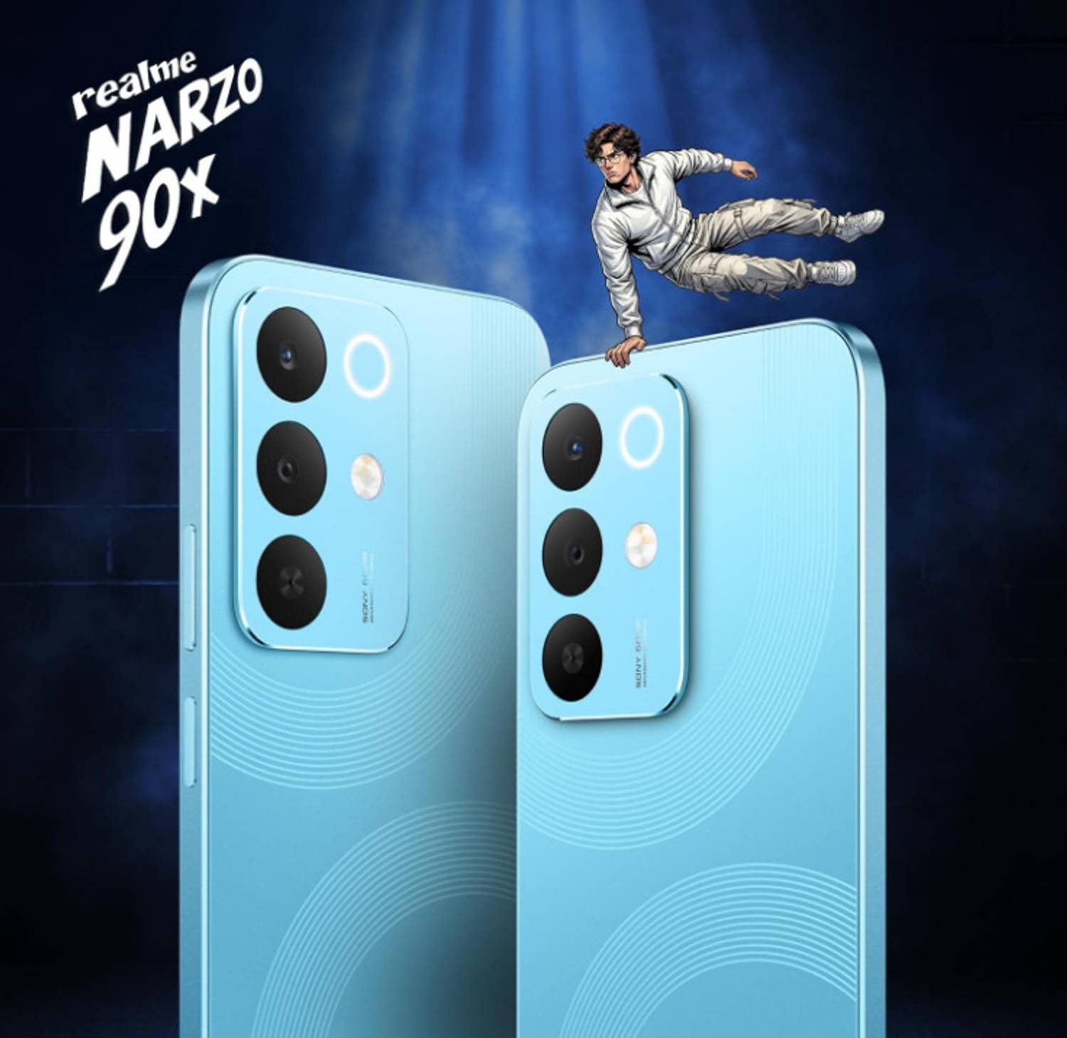 realme Narzo 90x 5G (Aqua Blue, 128 GB) - Image 4