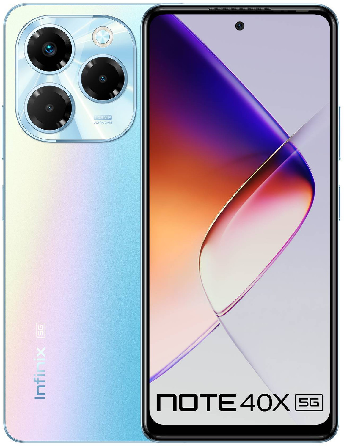 Image of Infinix Note 40X 5G (Palm Blue, 256 GB)