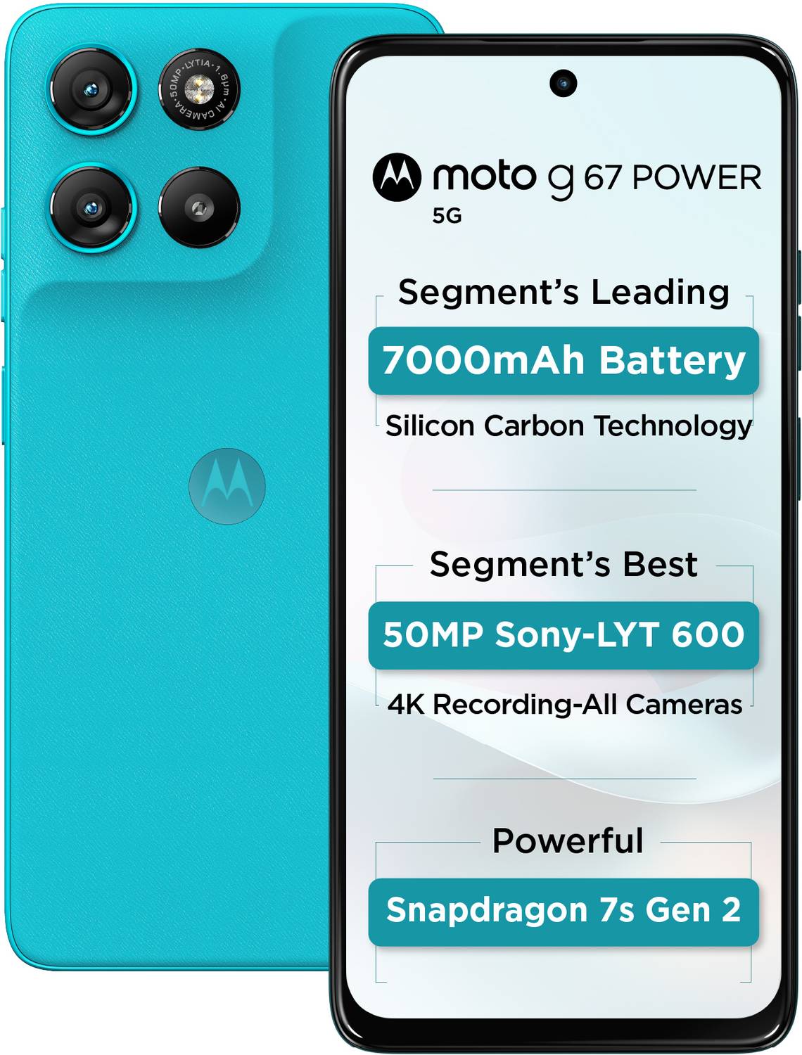 Motorola g67 Power 5G 128GB Blue