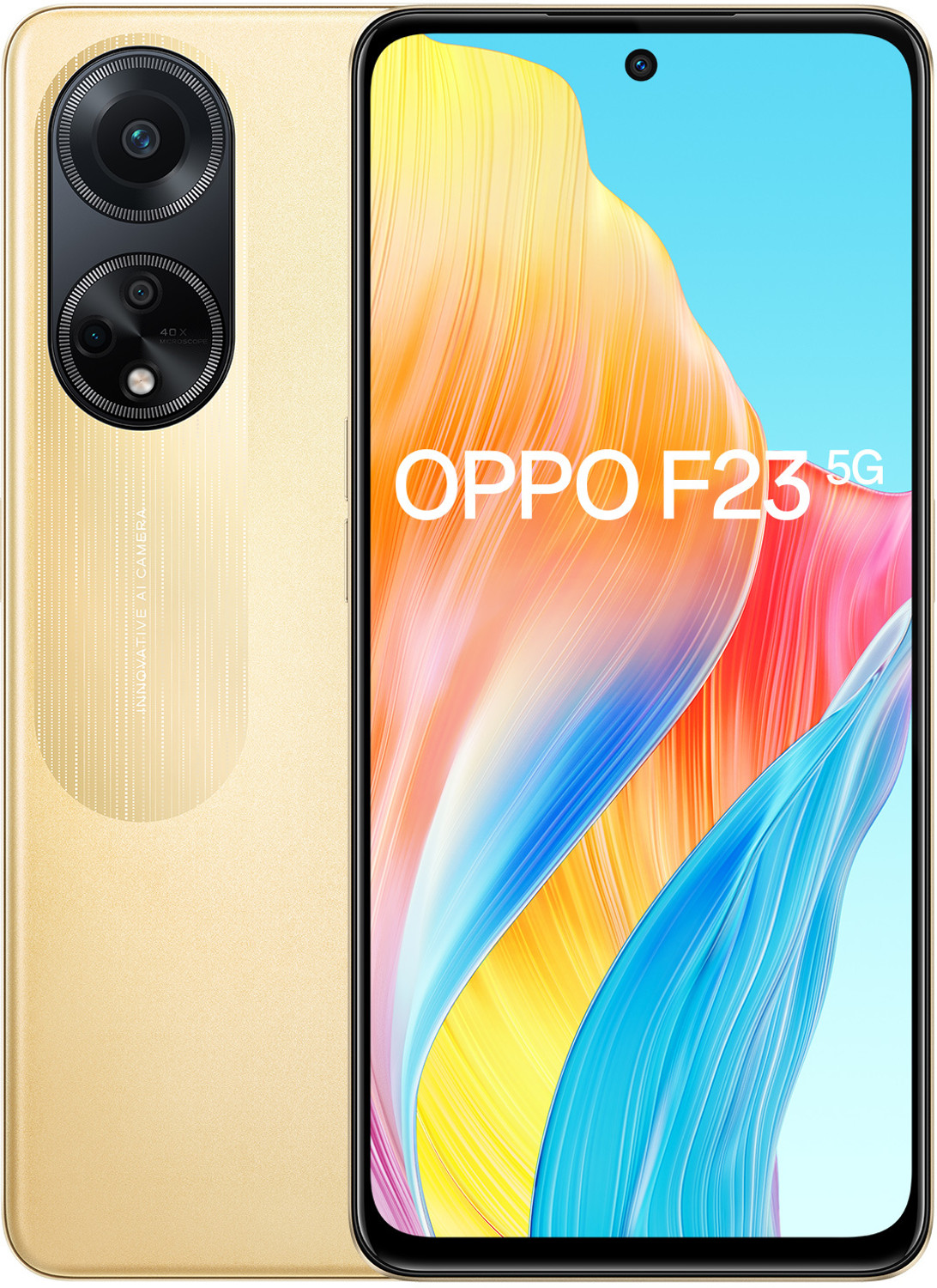 Image of OPPO F23 5G (Bold Gold, 256 GB)