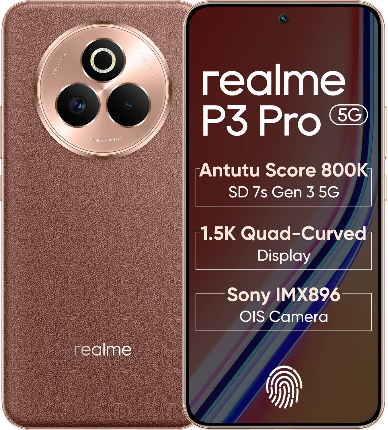 realme P3 Pro 5G (Saturn Brown, 128 GB) (8 GB RAM)