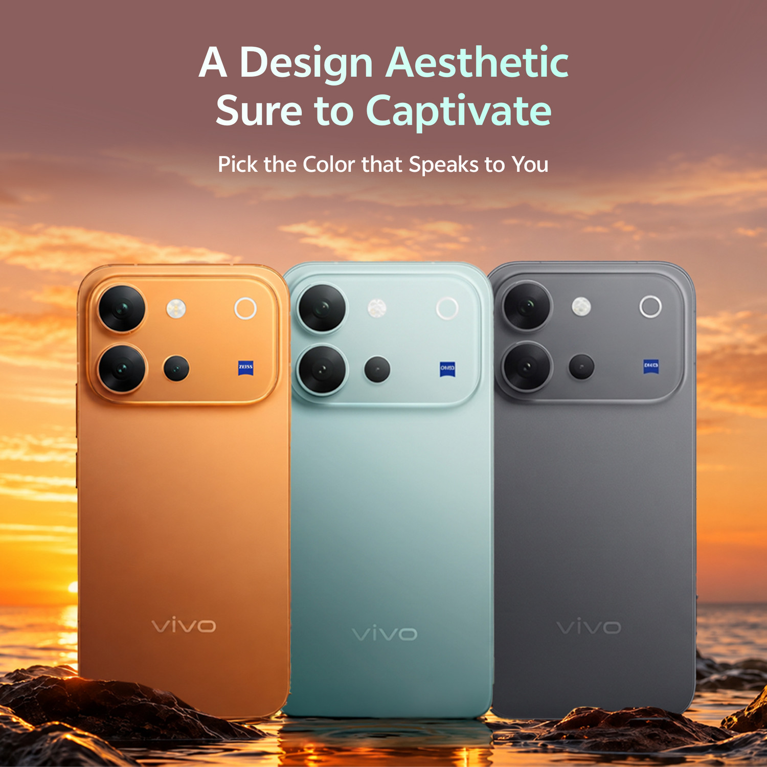 Image of vivo V80 (Horizon Blue, 128 GB)