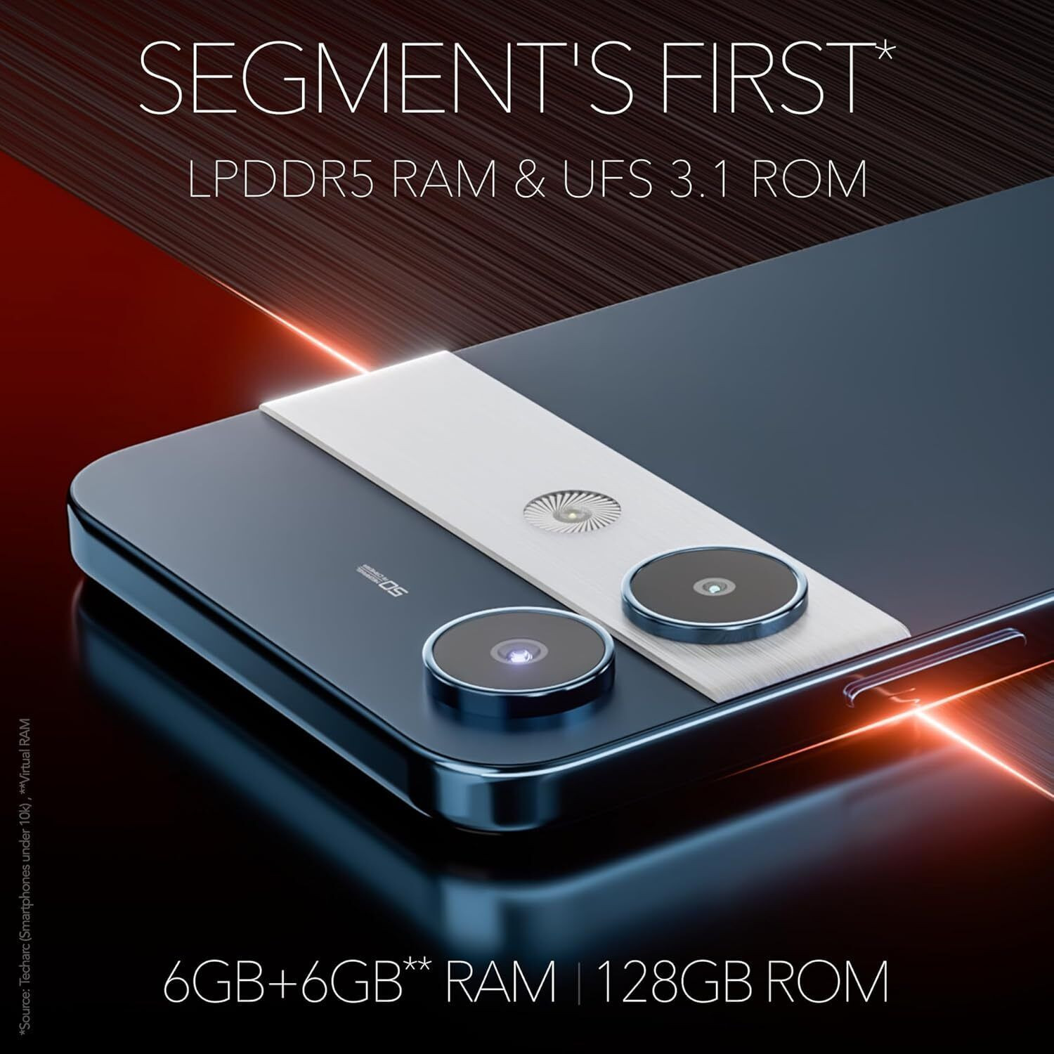 Image of LAVA Storm Play 5G (Frosty Blue, 128 GB)