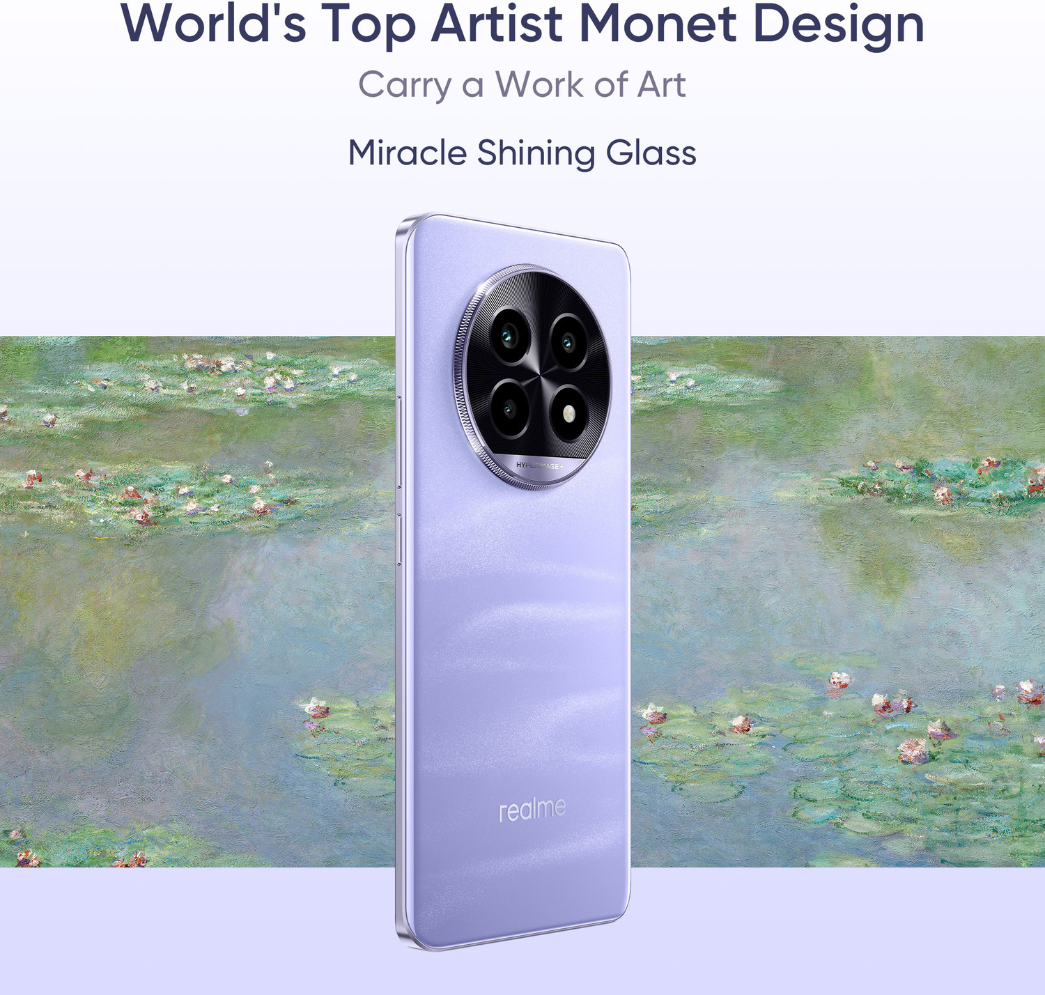 Image of realme 13 Pro 5G (Monet Purple, 128 GB)
