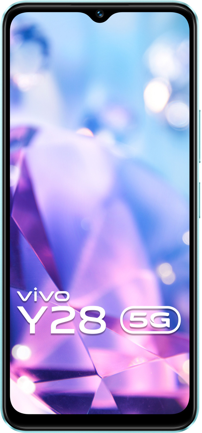 Image of vivo Y28 5G (Glitter Aqua, 128 GB)
