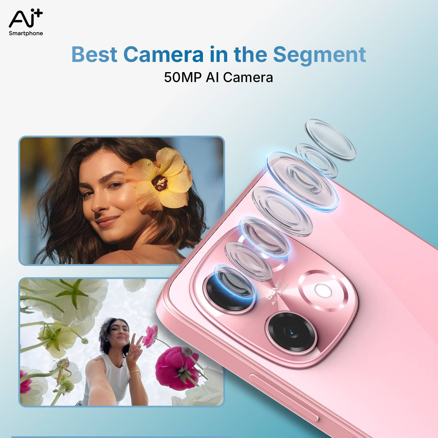 Ai+ Nova 2 5G 128GB Pink - Image 4