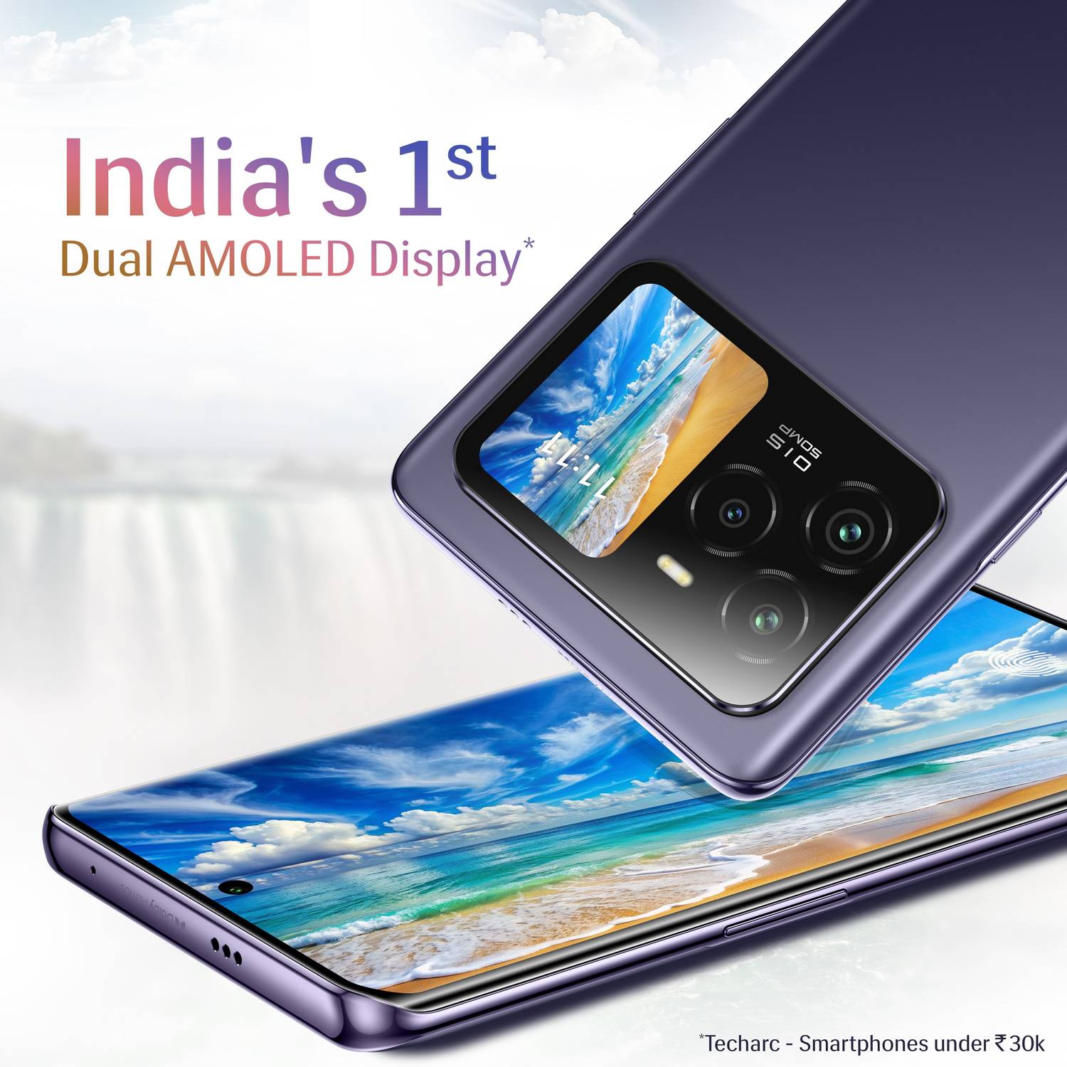 LAVA Agni 3 5G 128GB Heather Glass - Image 2
