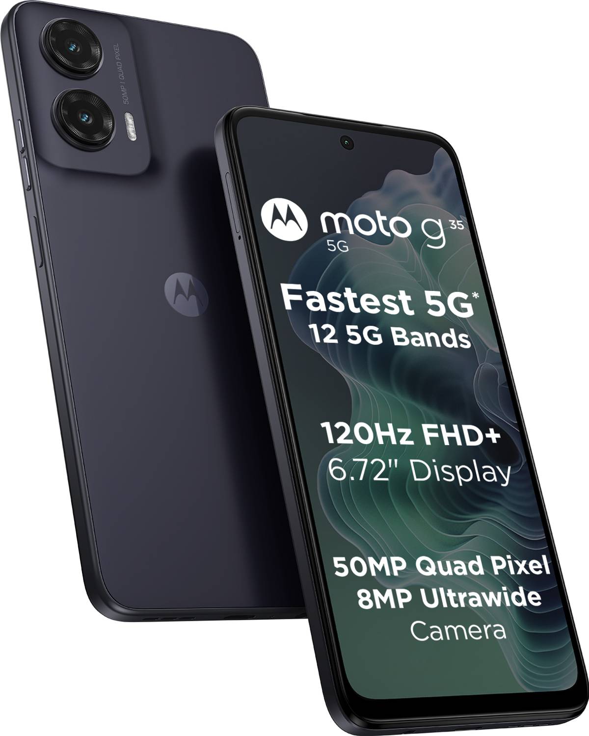 Motorola g35 5G 128GB Midnight Black - Image 1