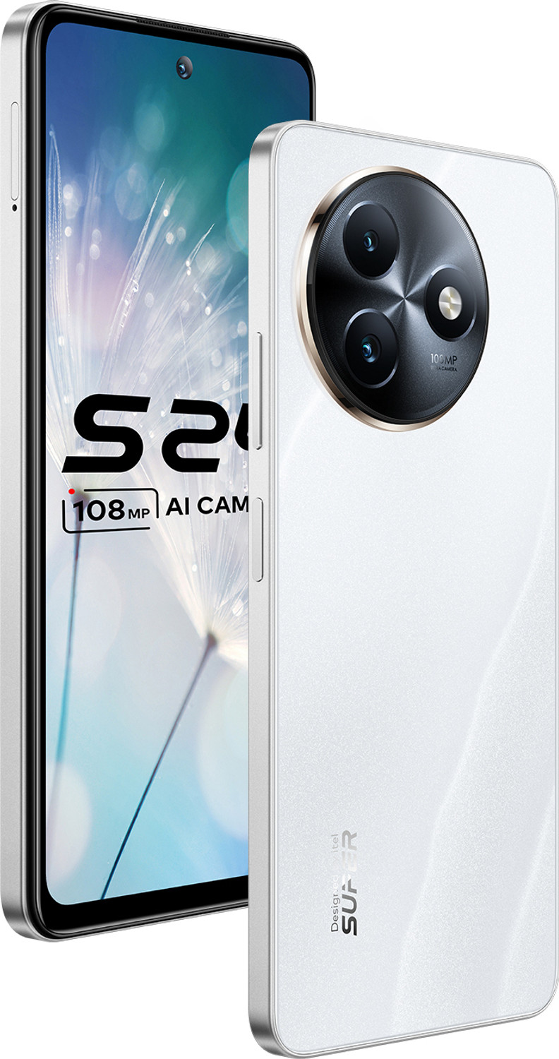 Image of itel S24 (Dawn White, 128 GB)