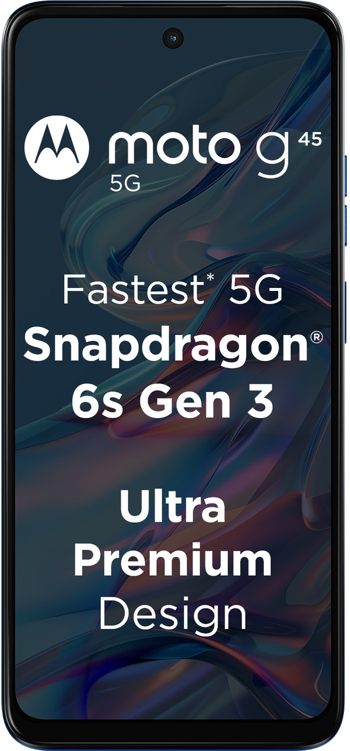 Image of Motorola g45 5G (Brilliant Blue, 128 GB)