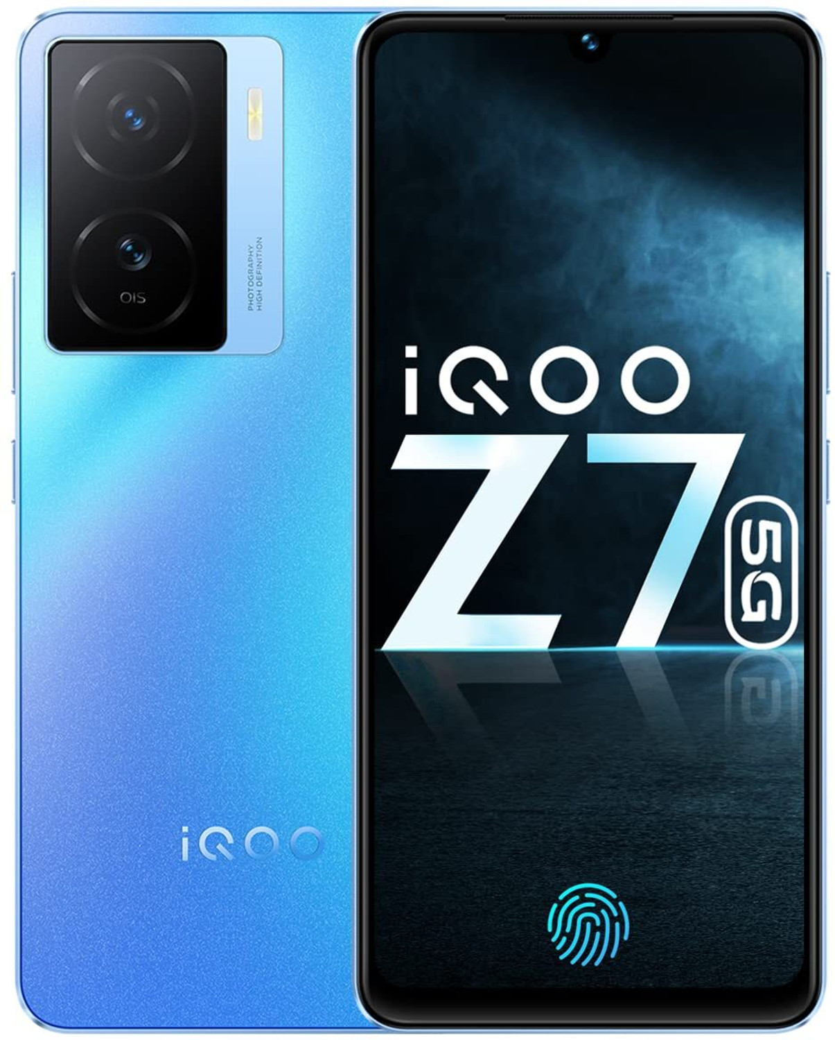 Image of IQOO Z7 5G (Norway Blue, 128 GB)