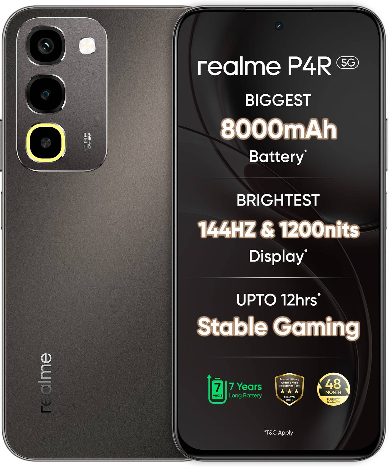 realme P4R 5G Titanium Glare 128GB