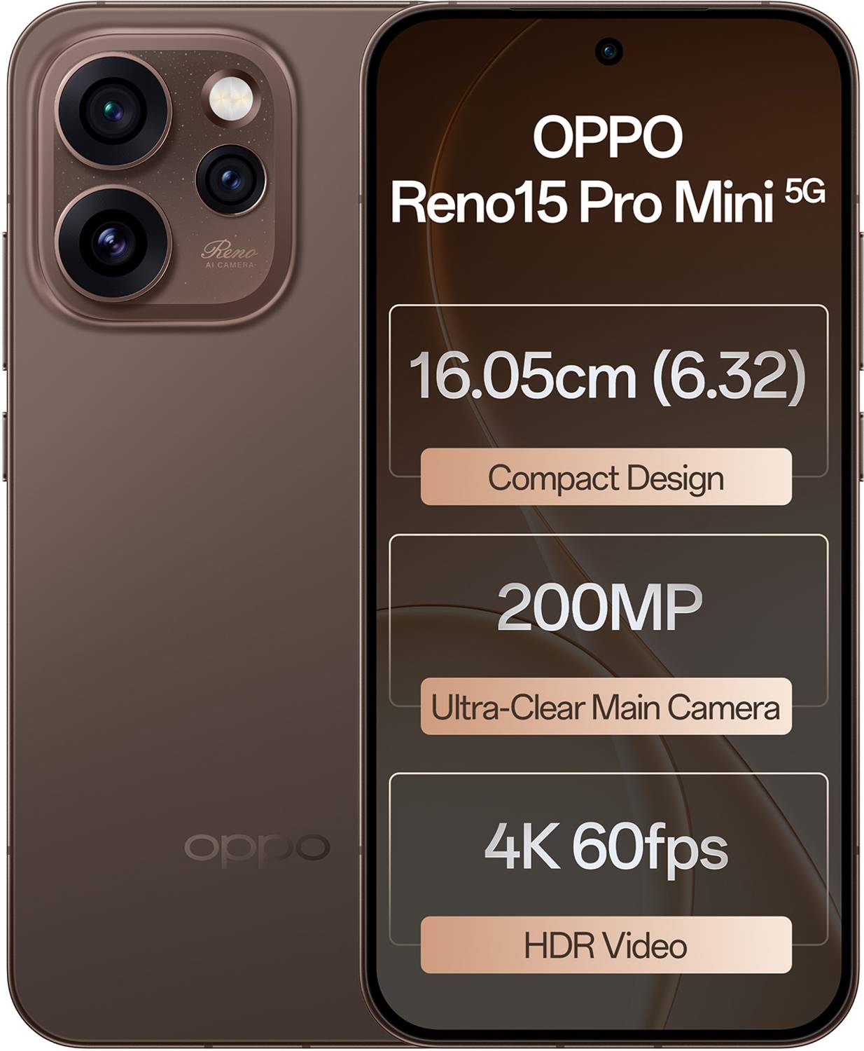 OPPO Reno15 Pro Mini 5G (256 GB Storage, 12 GB RAM) Online at Best
