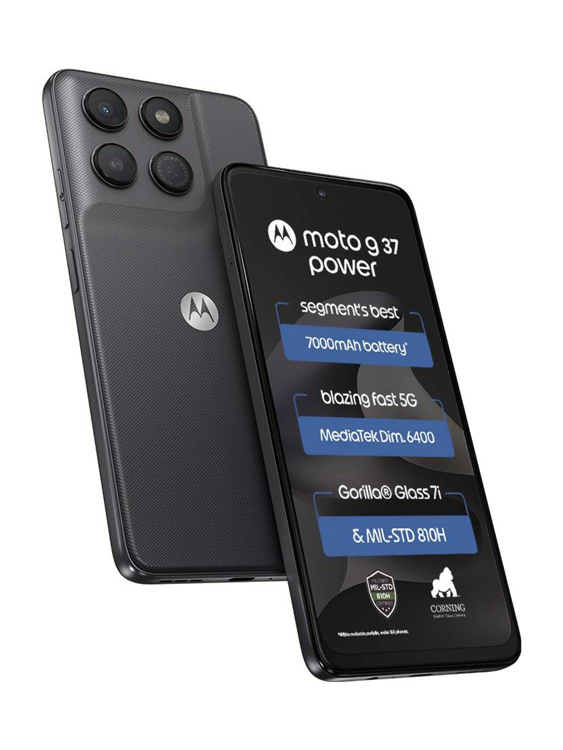 MOTOROLA g37 power (PANTONE Impenetrable, 64 GB)