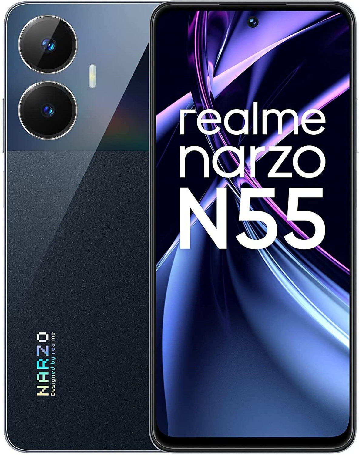 Image of realme Narzo N55 (Prime Black, 128 GB)