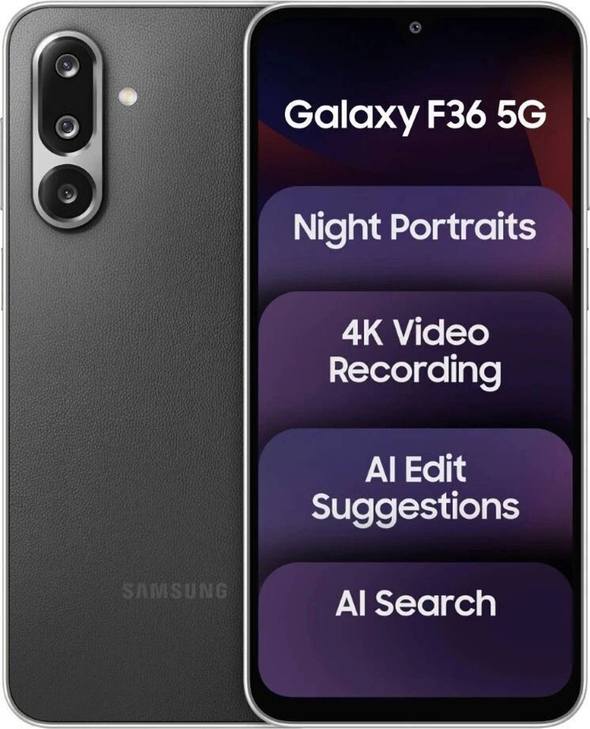 Samsung Galaxy F36 5G 256GB Black