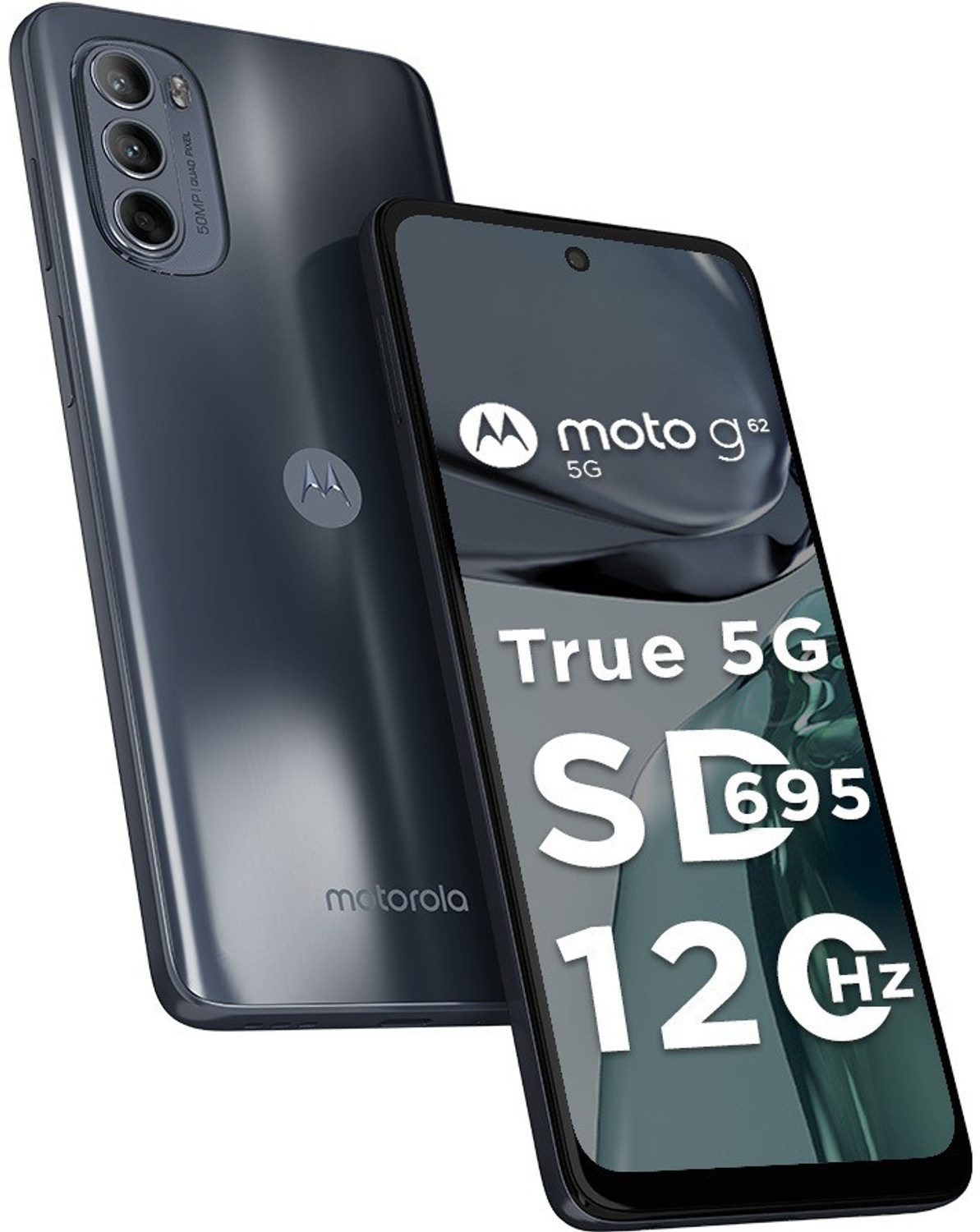 Image of Motorola G62 5G (Midnight Gray, 128 GB)